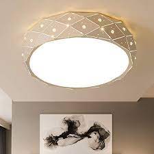 Yohouhou Led Flush Mount Ceiling Light For Bedroom Living Room Indoor Lights 12inch 18 In Ceiling Lights Light Fixtures Flush Mount Dimmable Led Ceiling Lights