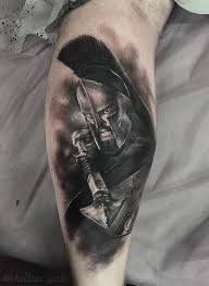 The spartan tattoo cleanser by i am ink is the perfect helper to remove excess paint. Tattoo Sparta Spartan Leonid Image By Galina Simakina