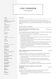Office Assistant Resume Writing Guide 12 Resume Templates 2020