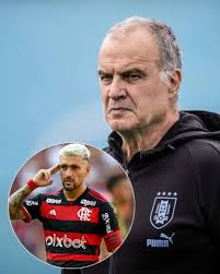 Bielsa explica les&atilde;o de Arrascaeta e diz que tudo foi feito em consenso com  o Flamengo: &ldquo;De Arrascaeta se incorporou &agrave; sele&ccedil;&atilde;o e foi acompanhado desde  o primeiro momento por uma pessoa