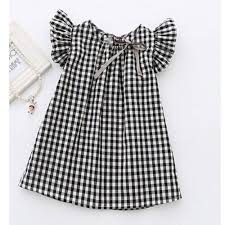 Girls Ruffle Plaid Dress Girl Outfits Summer Dress Outfits Toddler Princess Dress