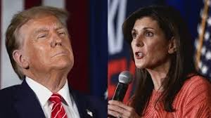 New Hampshire primary: Trump seeks control of race against Haley