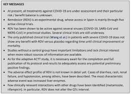 Remdesivir As A Potential Therapy Against Covid 19 Isdb International Society Of Drug Bulletins