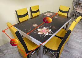Loyal Furn Blackmagic Six Seater Glass Top Extendable Dining Table At Rs 22666 Set Dining Table Set Id 21145686948 You'll find great styles, lasting quality, and furniture that's a perfect fit for your home.