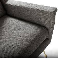 Carlo Mid Century Sofa 77 5 Twill Granite Furniture Delivery And Assembly Service In Brooklyn And Nyc