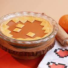 Make a perfect pumpkin pie, with over 130 recipes for homemade and pumpkin pie from scratch, or with the canned pumpkin everybody loves. Here S The Minecraft Pumpkin Pie We Made On Nerdy Nummies Today Pumpkin Pie Cute Desserts Minecraft Food
