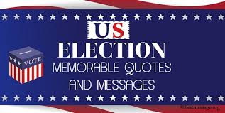 A citizen of america will cross the ocean to fight for democracy, but won't cross the street to vote in a national election, remarked bill vaughan. Memorable Quotes And Messages On Us Election Day