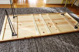 In this video you'll learn how to build a solid wood table top from a pile of different size and type of lumber. Elsie S Diy Dining Room Table A Beautiful Mess