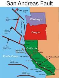 The Well Known San Andreas Fault Line Runs Right Through Pinnacles National Park San Andreas Fault Fun Science Earth Science