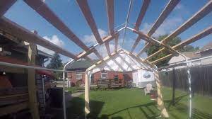 Harbor Freight Portable Garage Extra Snow Support Part Duce Youtube Portable Garage Portable Carport Portable Sheds