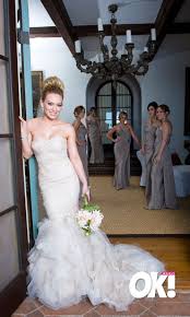 Look Toni Gonzaga Wears Vera Wang Gemma A K A Hilary Duff Wedding Dress Wedding Dresses Celebrity Weddings Hilary Duff Wedding Dress