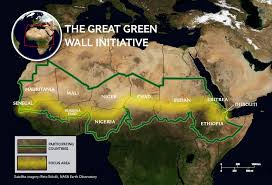 You may wish to switch to the google maps view instead. Great Green Wall National Geographic Society
