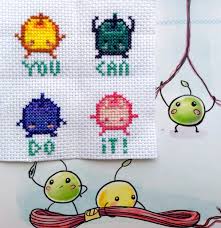 Maybe you would like to learn more about one of these? Junimo Cross Stitch Thingy Stardewvalley