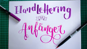 „brush bedeutet pinsel und durch ihn erhalten deine letterings einen dynamischen stil wie in der. Handlettering Fur Anfanger Grundlagen Tutorial Deutsch Youtube