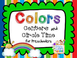 Colors Rainbow Centers And Circle Time Unit For Preschoolers By Play To Learn Preschool Preschool Circle Time Preschool Color Activities Preschool Units
