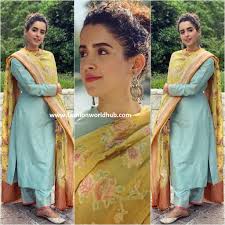Sanya Malhotra In Ekaya Banaras Fashionworldhub The saris are among the finest saris in india and are known for their gold and silver brocade or zari. sanya malhotra in ekaya banaras