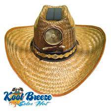 Kool Breeze Solar Fan Cowboy Hat The Warming Store