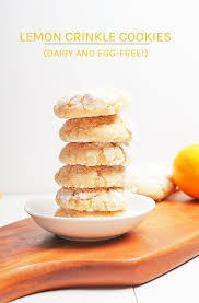 Christmas cookie experiments glittering lemon cookies they take after chocolate an entire year! Ultra Chewy Lemon Crinkle Cookies My Darling Vegan