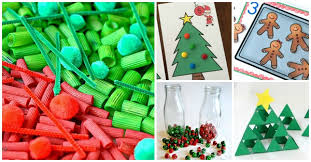 Toddler christmas craft activities, toddler christmas cooking ideas, lots of christmas activities for toddlers. 15 Christmas Math Activities For Preschoolers Stay At Home Educator