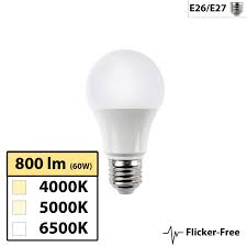 Centric Daylight Full Spectrum Flicker Free A19 10w Led Bulb Led Bulb Flicker Bulb