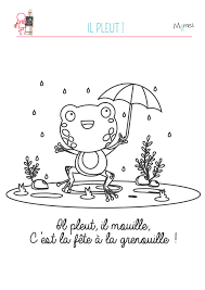 coloriage automne la grenouille artisanat est important