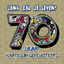 Bol Com Verjaardagskaart 3d 70 Jaar