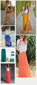 Tendencia Faldas Largas Faldas Largas Ropa Moda Faldas