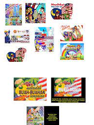 Terbaru 30 gambar kartun hari malaysia poster mewarna malaysia sehati sejiwa gambar mewarna download gambar perayaan pelbag menggambar bunga kartun gambar Contoh Poster Hari Kemerdekaan