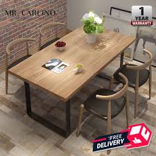 Blue) 1 offer from $869.42 #18. Burke Thick Solid Rubber Wood Dining Table Sets Study Table Office Table Shopee Singapore