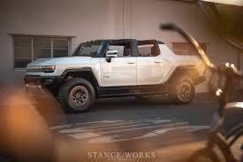 2022 gmc hummer ev electric pickup truck is quite large, but it should be capable and maneuverable off road. The Hummer H1 Vs The Gmc Hummer Ev Stanceworks Com