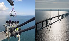 Söndagen den 29 augusti 1999 var det öppet hus på öresundsbron. Oresundsbron Firar Jubileum Med Nytt Ljus Hallbart Byggande