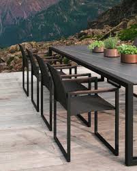 Ninix Armchair By Royal Botania Modern Outdoor Dining Furniture Modern Outdoor Dining Modern Outdoor Furniture