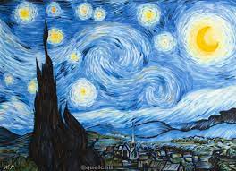 « gogh, la nuit étoilée » est une série dramatique sur internet, réalisée par jo soo won. Van Gogh Starry Night Marker Drawing By Quelchii On Deviantart