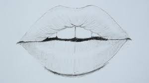 Our easy tutorials all come with a super handy directed drawing printable and are perfect for all ages. How To Draw Lips Using Pencil For Beginners Youtube Lips Drawing Easy Drawings Drawings
