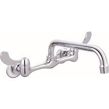 Shop for kitchen faucets at the home depot. Premier Part 3561323 Premier Bayview 2 Handle Wall Mounted Kitchen Faucet In Chrome Two Handle Kitchen Faucets Home Depot Pro