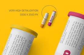 Download Glossy Plastic Effervescent Tablets Tube Mockup Set In Packaging Mockups On Yellow Images Creative Store PSD Mockup Templates