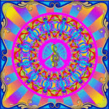 To get more templates about posters,flyers,brochures,card,mockup,logo,video,sound,ppt,word,please visit pikbest.com. Notes Symbols Colorful Psychedelic Treble