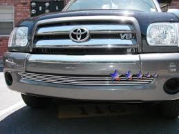 Toyota's fullsize suv turned trail ready. Toyota Tundra 2003 2006 Aluminum Lower Bumper Billet Grille A127vtg7150 Topgearautosport