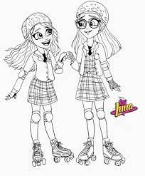 Viele zeichnungen zum ausdrucken für kinder. Ausmalbilder Soy Luna Kostenlos Ausmalbilder Malvorlagen Kawaii Disney