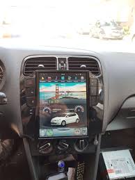 10 4 Tesla Style Navigation Vertical Screen Android Radio For Volkswagen Polo