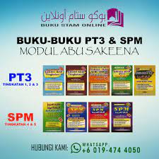 Buku Rujukan Dan Latihan Bahasa Arab Dan Bahasa Arab Al Muasirah Modul Abu Sakeena Untuk Peperiksaan Pentaksiran Tingkatan Tiga Pt3 Dan Sijil Pelajaran Malay Abu