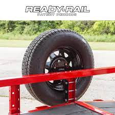 Small, locking model is designed for 13 maximum tire and wheels. Ready Rail Spare Tire Mount 1 2 Studs