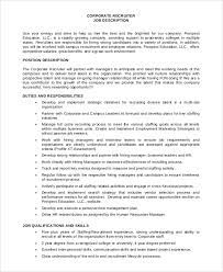 Free 7+ Sample Recruiter Job Description Templates In Pdf | Ms Word