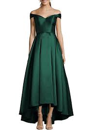 Xscape Off The Shoulder Ballgown Off Shoulder Ball Gown Green Homecoming Dresses Ball Gowns