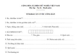 Maybe you would like to learn more about one of these? HÆ°á»›ng Dáº«n Ä'iá»n Tá» Khai CÄƒn CÆ°á»›c Cong Dan Má»›i Nháº¥t Máº«u Cc01