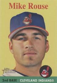 2007 Topps Heritage Mike Rouse #388 Cleveland Indians