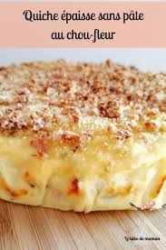 Quiche Sans Pate Au Chou Fleur Companion Ou Non Recette Recette De Quiche Sans Pate Pate Au Choux Quiche Epaisse