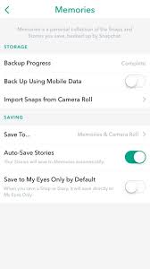 When you move a snap into my eyes only, you can feel free to let someone else browse your memories section, without worrying about them seeing content that you. How To Get Snapchat Filters On Your Instagram Stories Sandyalamode