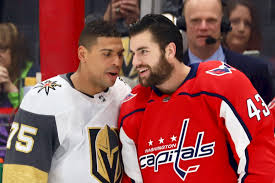 Reaves (undisclosed) will not play monday against los angeles and could be out longer term, david schoen of the las vegas review journal reports. Photos Tom Wilson And Ryan Reaves Have A Friendly Chat And Other Pre Game Fun Capitals Outsider