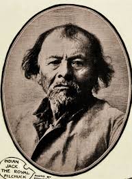 Peter Jack Sr. (aka Pilchuck Jack), near his home in Snohomish County,  Washington